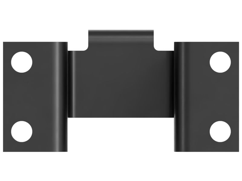 Angle and Tilt Lines Fire Plow Bracket