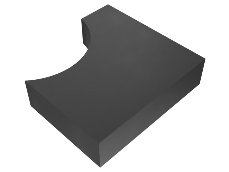 637-3492: 25.4mm Thick Hood Enclosure Sheet Liner