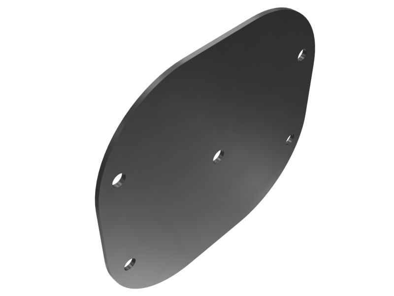 630-5209: 3mm Thickness Engine Frame Support Plate