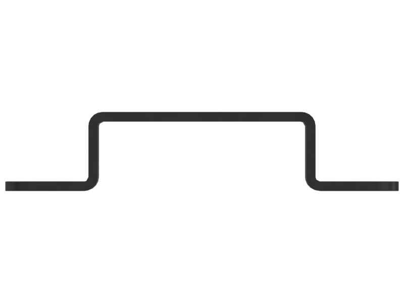 2mm Thickness Water Actuator Valve Mounting Plate
