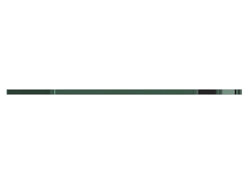 6.8mm Thickness Cab Left-Hand Glass