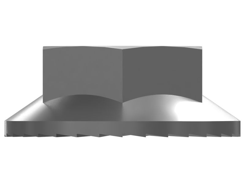 M4 Serrated Flange Hexagonal Lock Nut