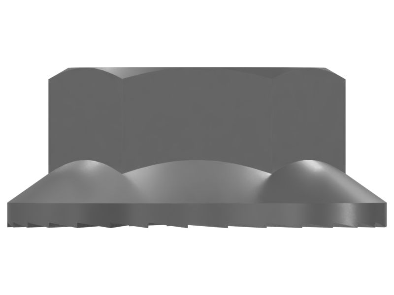 M5 Serrated Flange Hexagonal Lock Nut