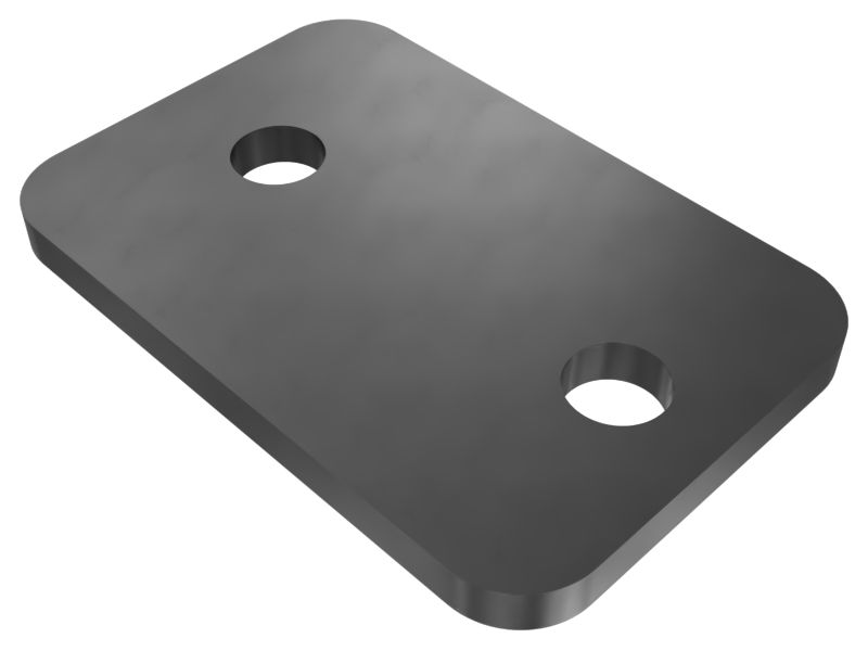622-2111: 6mm Thickness Air Lines Mounting Plate