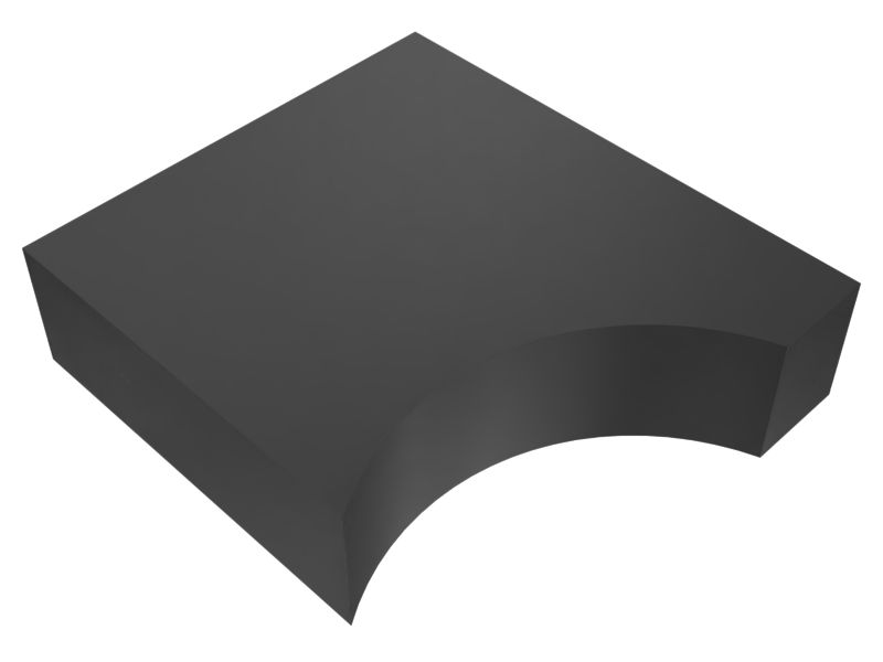 25.4mm Thick Hood Enclosure Sheet Liner