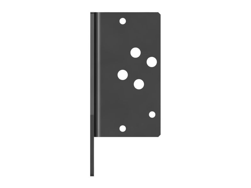 8mm Thickness Hydraulic Pump Lines Support Plate