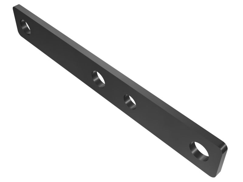 637-1141: 6mm Thickness Hydraulic Lines Clamp Support Plate