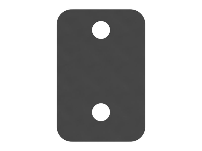 6mm Thickness Air Lines Mounting Plate