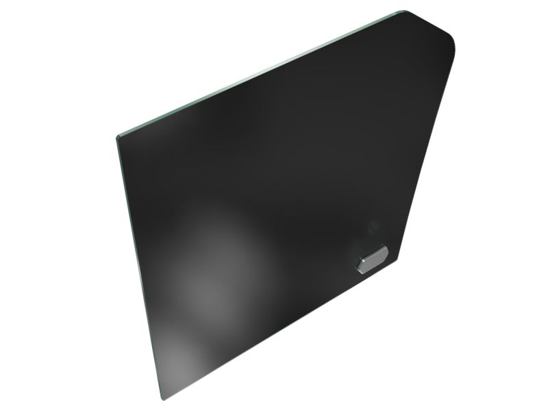 Left Side Cabin Rear Window Glass