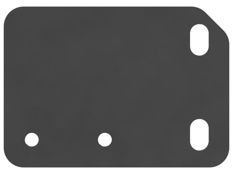 12mm Thick Hydraulic Valve Mounting Plate