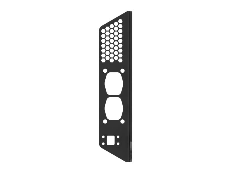 6mm Thickness Tilt Cylinder Lines Mounting Plate