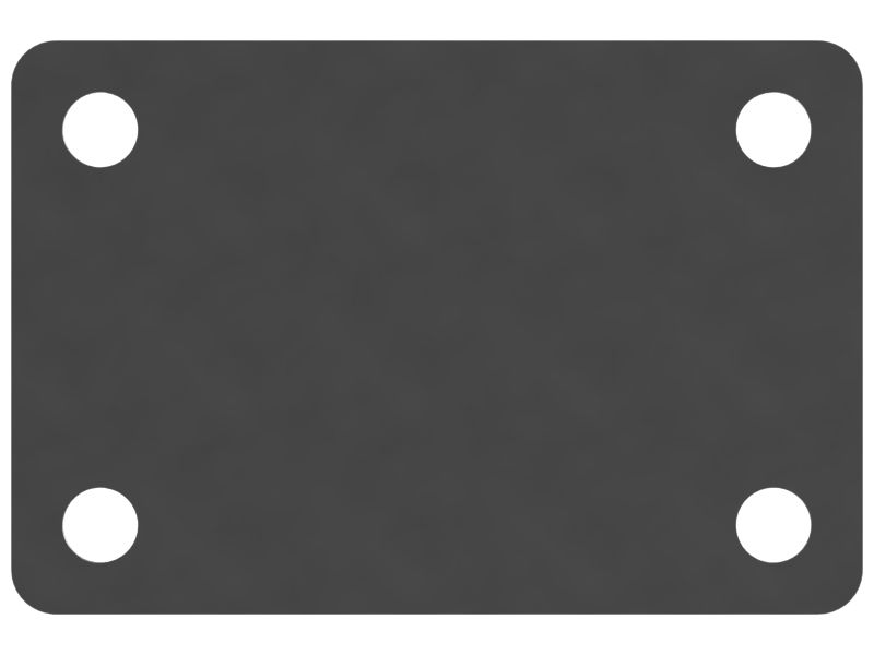 3mm Thickness Battery Wiring Mounting Plate