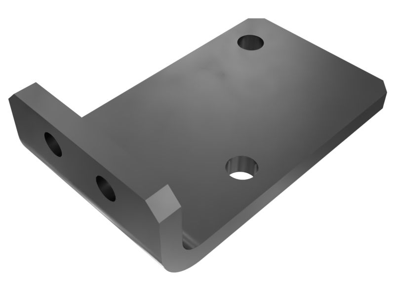 633-1357: 8mm Thickness Mounting Plate