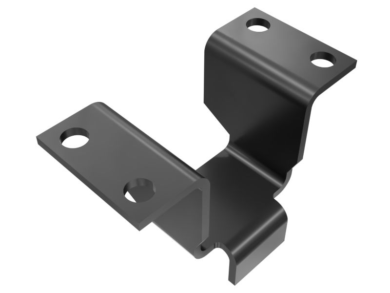 Angle and Tilt Lines Fire Plow Bracket