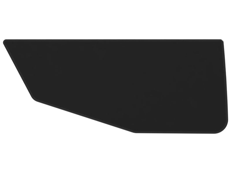 Left Side Cabin Bottom Window Glass