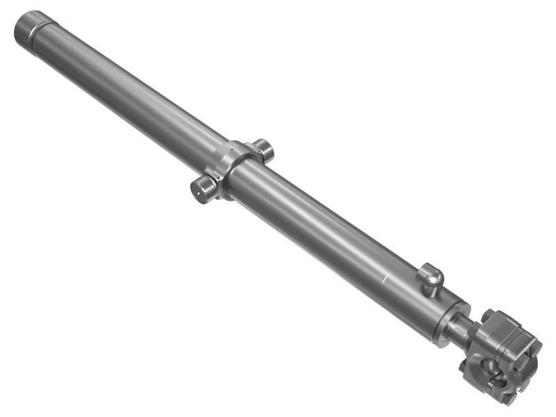 90mm Bore Diameter Bulldozer Lift Cylinder