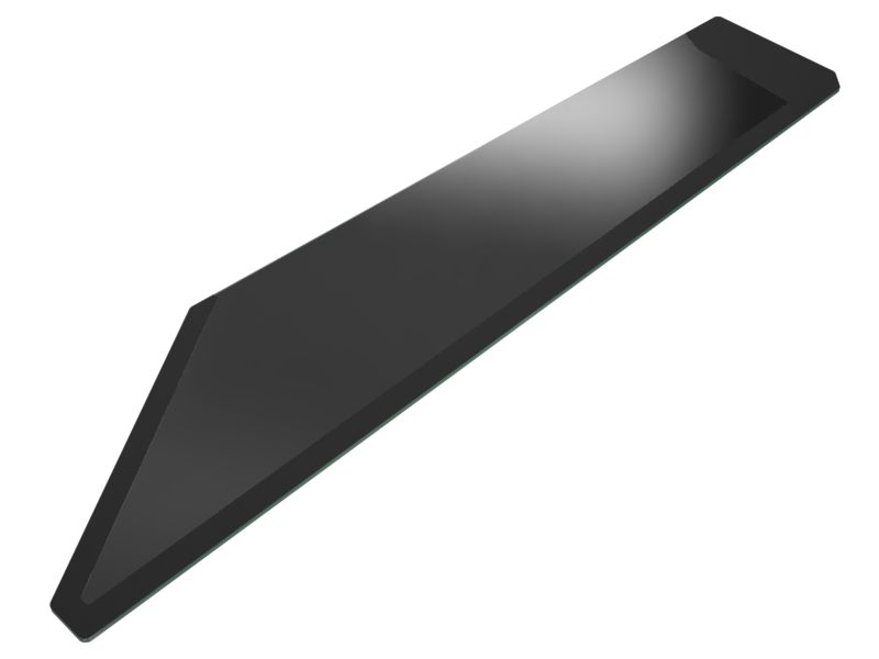 6.8mm Thickness Cab Right-Hand Glass