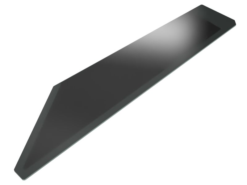 6.8mm Thickness Cab Left-Hand Glass