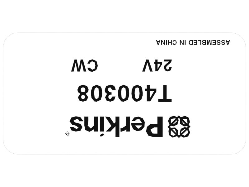 Starter Motor Identification Film