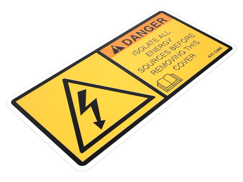 631-5986: Electrocution Danger Film