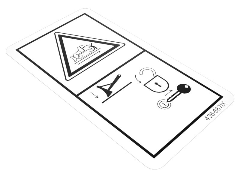 436-6671: Suddenness Lock Warning Film