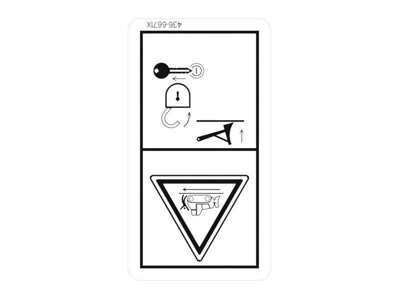 Suddenness Lock Warning Film