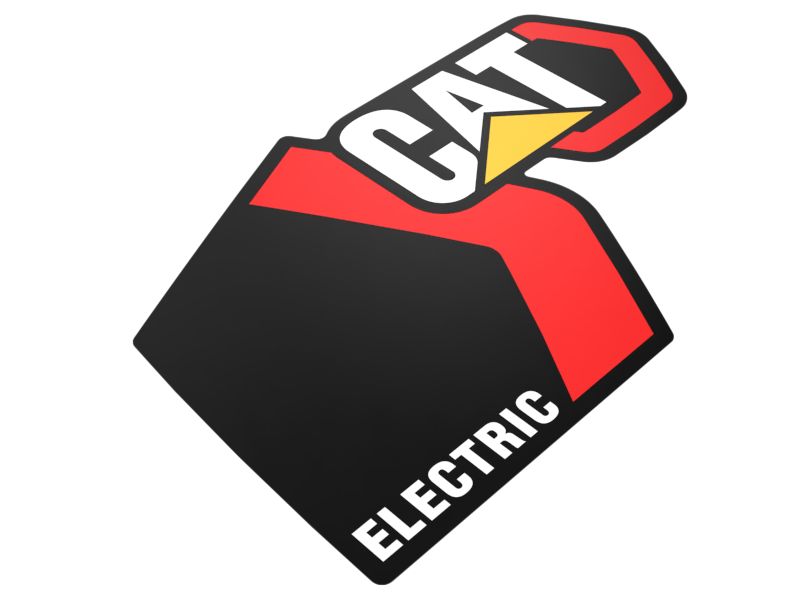 645-3543: Right-Hand Side CAT ELECTRIC Identification Film