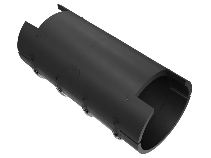 512-7364: 254mm Inner Diameter Engine Exhaust Heat Shield