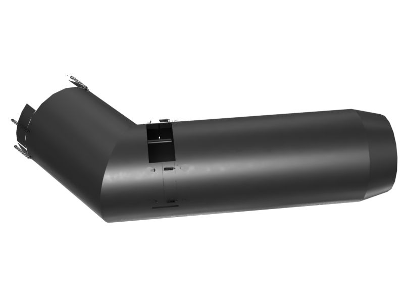 512-7363: 206mm Inner Diameter Engine Exhaust Heat Shield