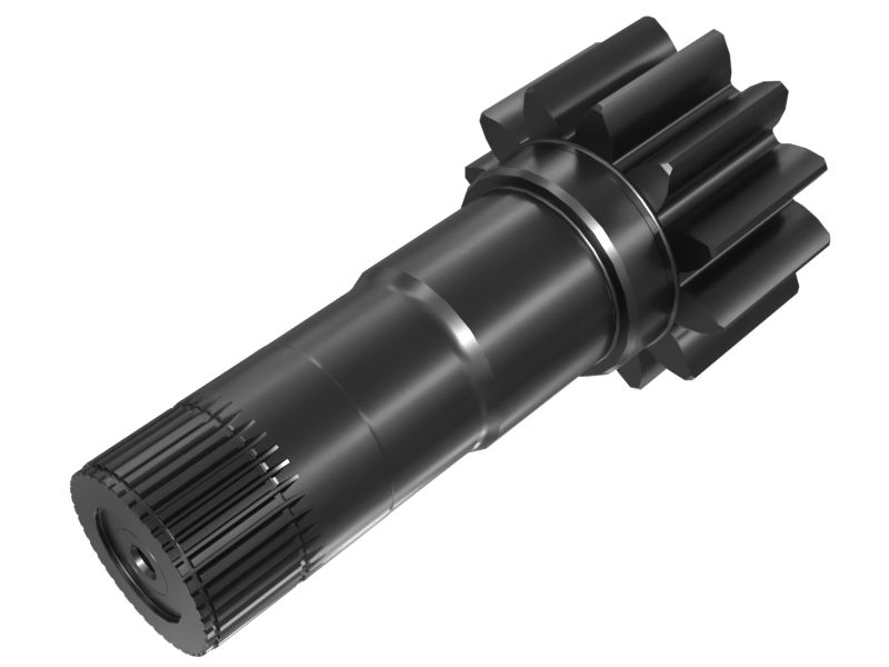 12 Teeth Swing Drive Pinion Shaft