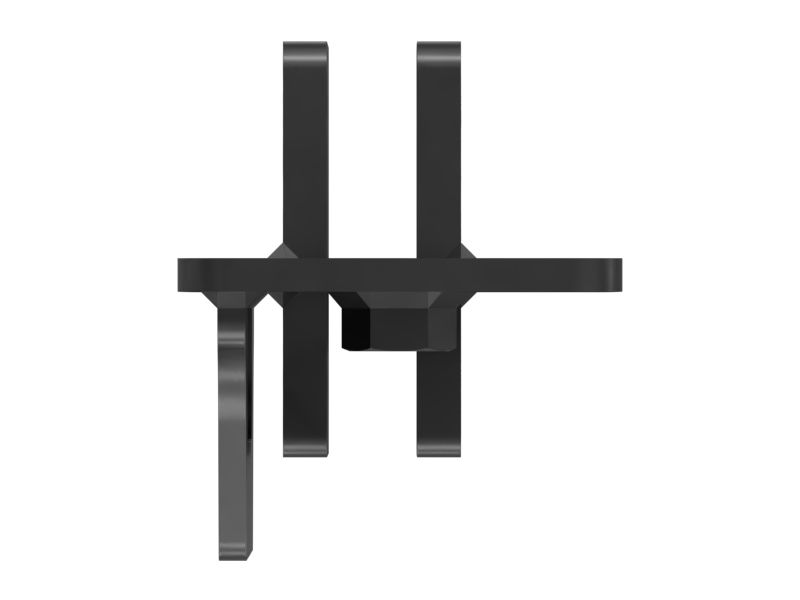 694.1mm Length Cab Slider Carrier Plate