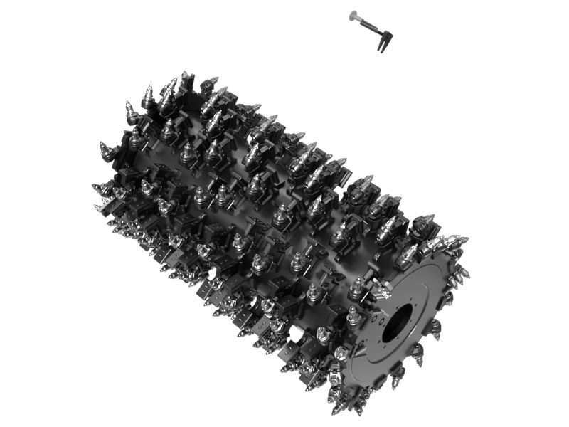 Rotary Cutter Bit Paddle Rotor