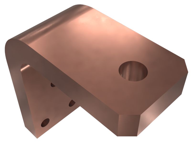 612-0762: 12.7mm Thickness Circuit Breaker Bus Bar