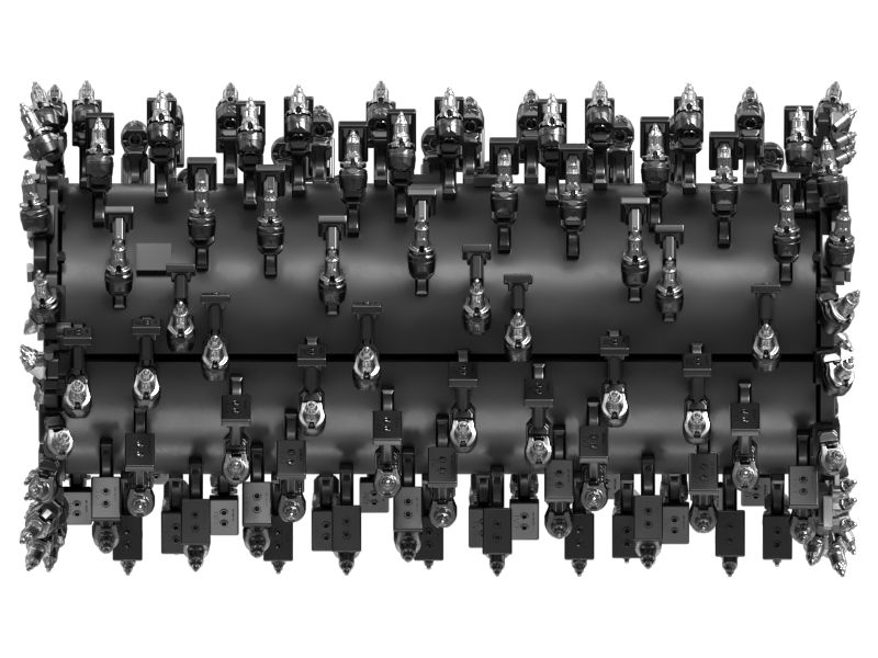 Rotary Cutter Bit Paddle Rotor