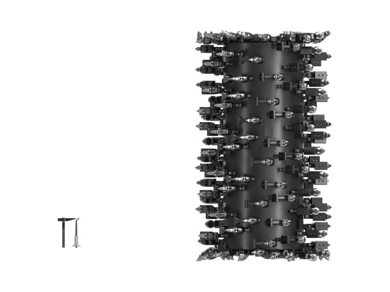 Rotary Cutter Bit Paddle Rotor
