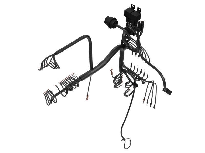 614-4758: Engine Control Panel Wiring Harness