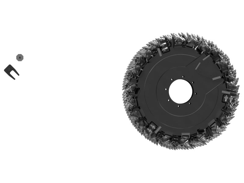 Rotary Cutter Bit Paddle Rotor