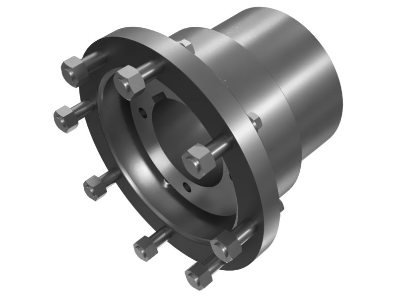 614-3043: 317.5mm Outer Diameter Electric Motor Coupling