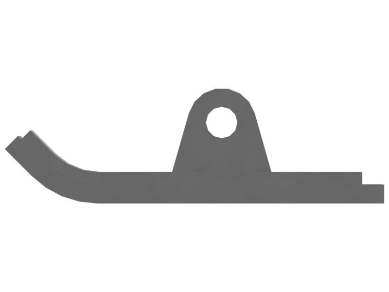 241mm Width V Plow Blade Skid Shoe