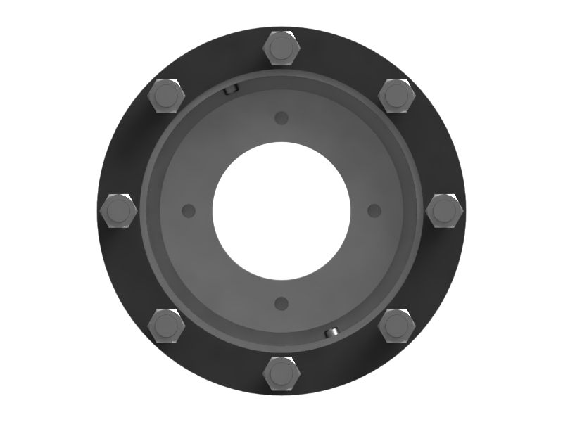 317.5mm Outer Diameter Electric Motor Coupling