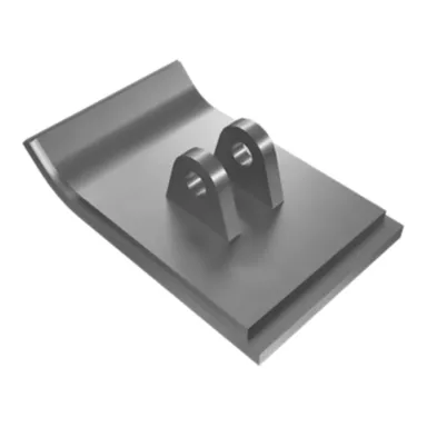 526-4100: 241mm Width V Plow Blade Skid Shoe