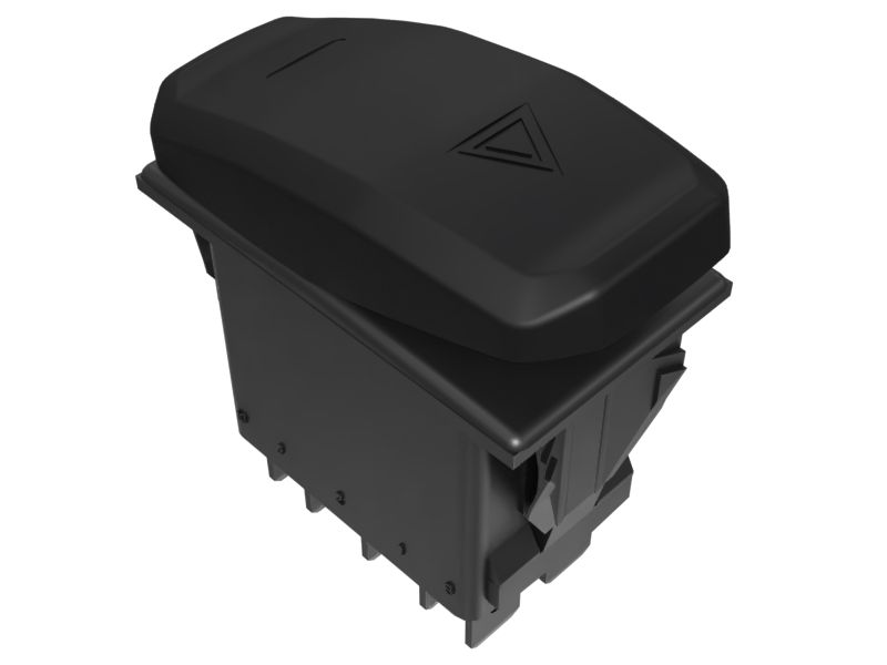 579-4610: 24 Volt Direct Current Hazard Warning Switch