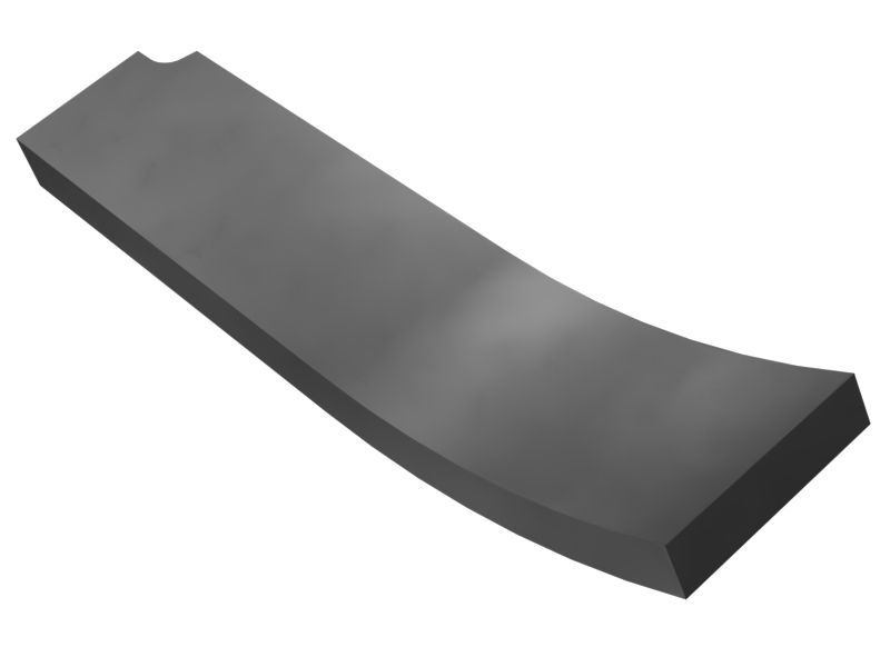 619-0433: 40mm Thickness Right-Hand Bucket Wear Plate