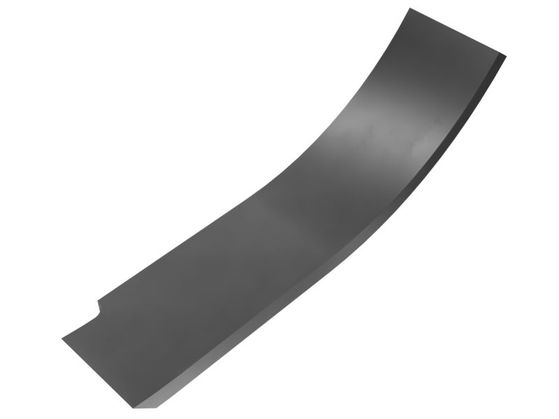 630-2447: 40mm Thickness Bucket Ski Liner Plate