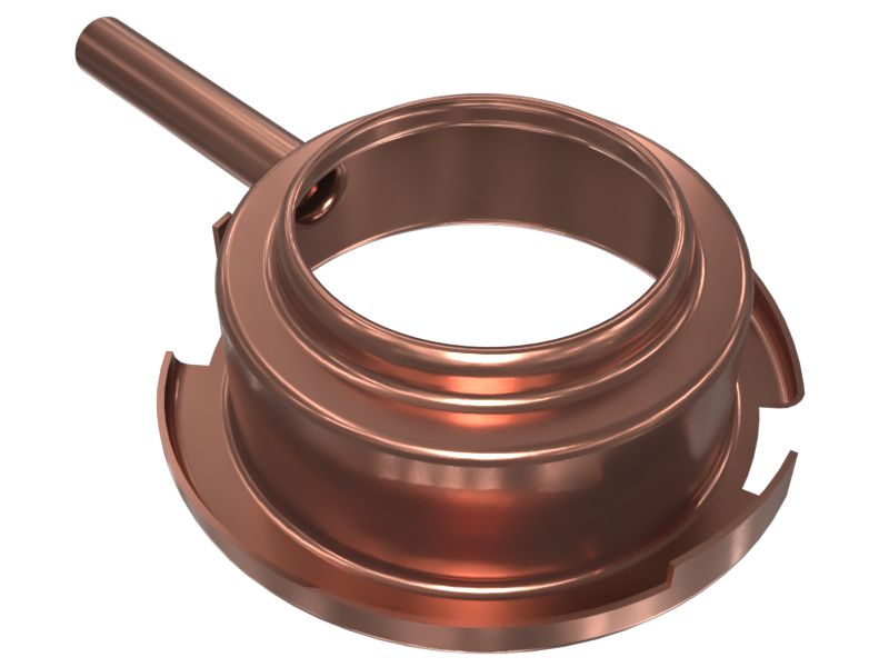 636-1206: 2" Outer Diameter Radiator Filler Neck