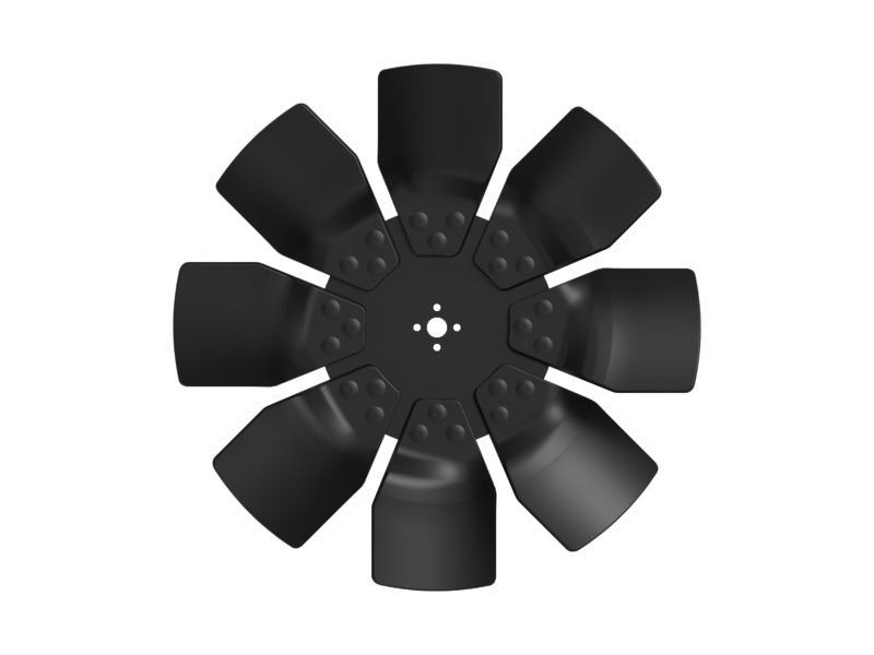 8 Blade Radiator Suction Fan