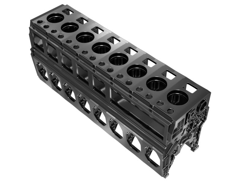 572-0008: Engine Cylinder Block