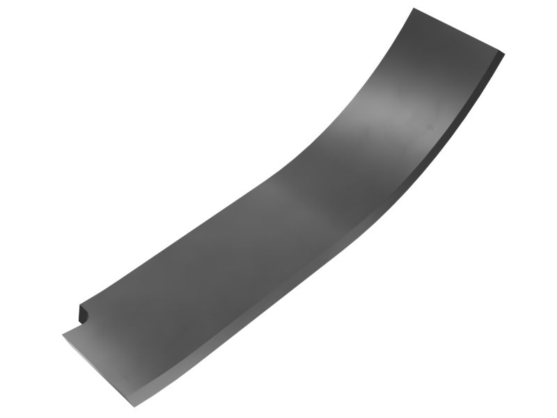 631-4789: Hydraulic Bucket Ski Plate