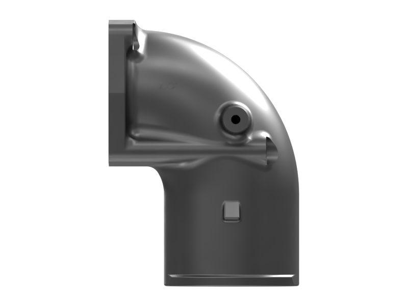 80mm Inner Diameter Engine Air Inlet Elbow