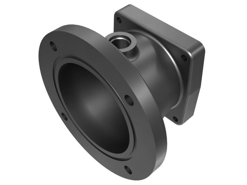 626-5750: 80mm Inner Diameter Turbocharger Inlet Adapter